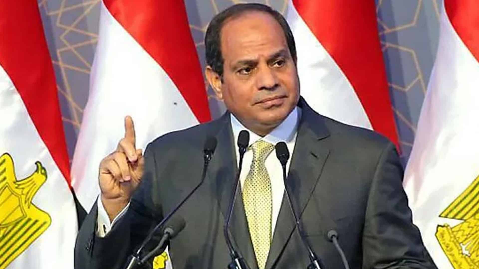 فلسطینی علاقوں پر قبضہ ختم کیے بغیر اسرائیل سے تعلقات ممکن نہیں ،مصری صدر