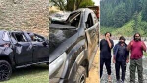 دریائے کنہار میں بہہ جانے والا ویگو ڈالا بالآخر مل گیا ، گاڑی کا ہر حصہ تباہ