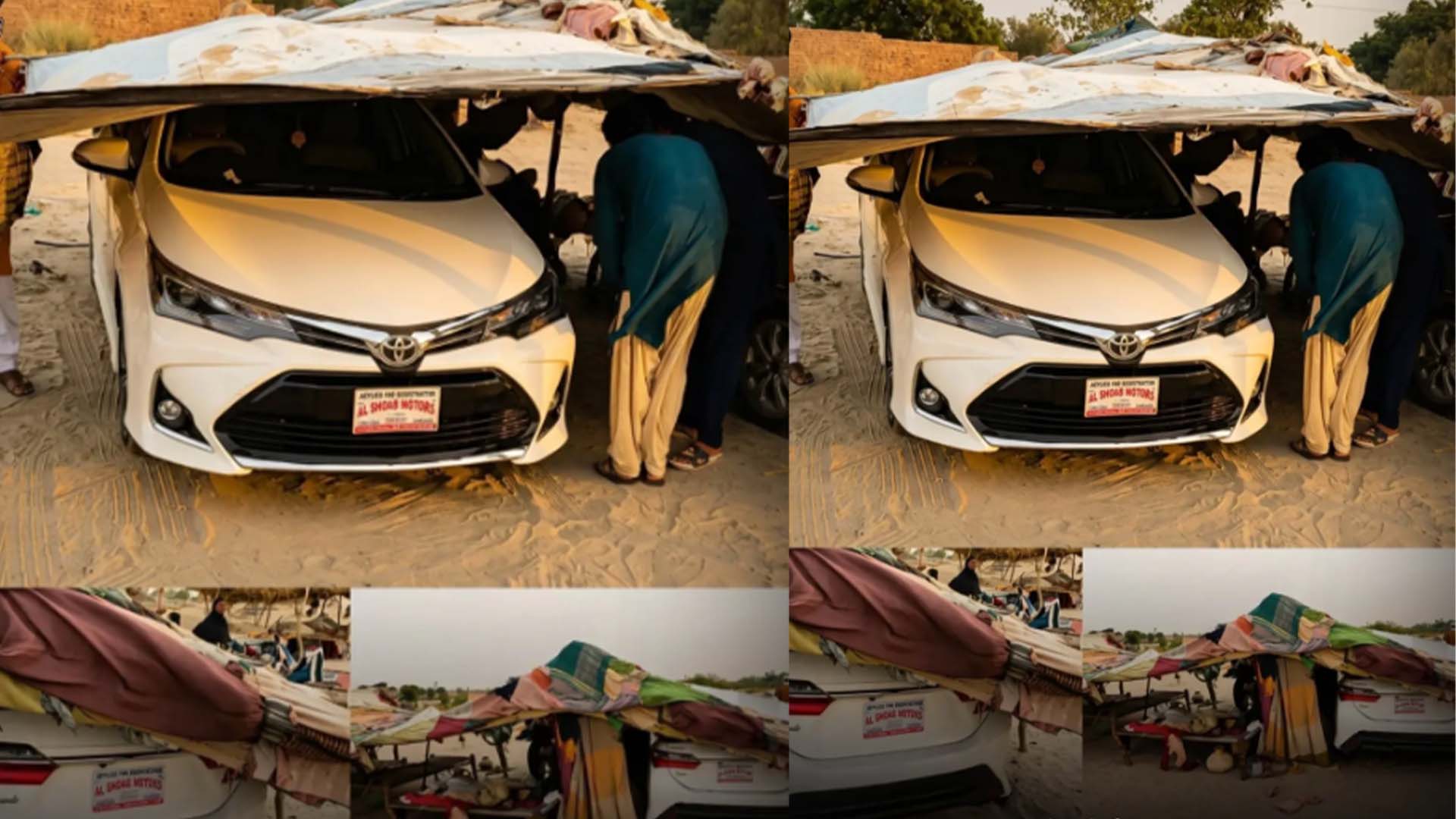 10 روپے کی بھیک سے نئی کرولا,پاکستانی بھکاری کا دعویٰ توجہ کا مرکز