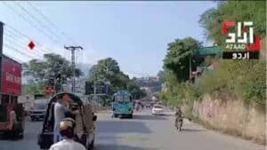 سوشل میڈیا پروپیگنڈے کے برعکس مظفرآباد میں صورتحال مکمل طور پر معمول کے مطابق رواں دواں