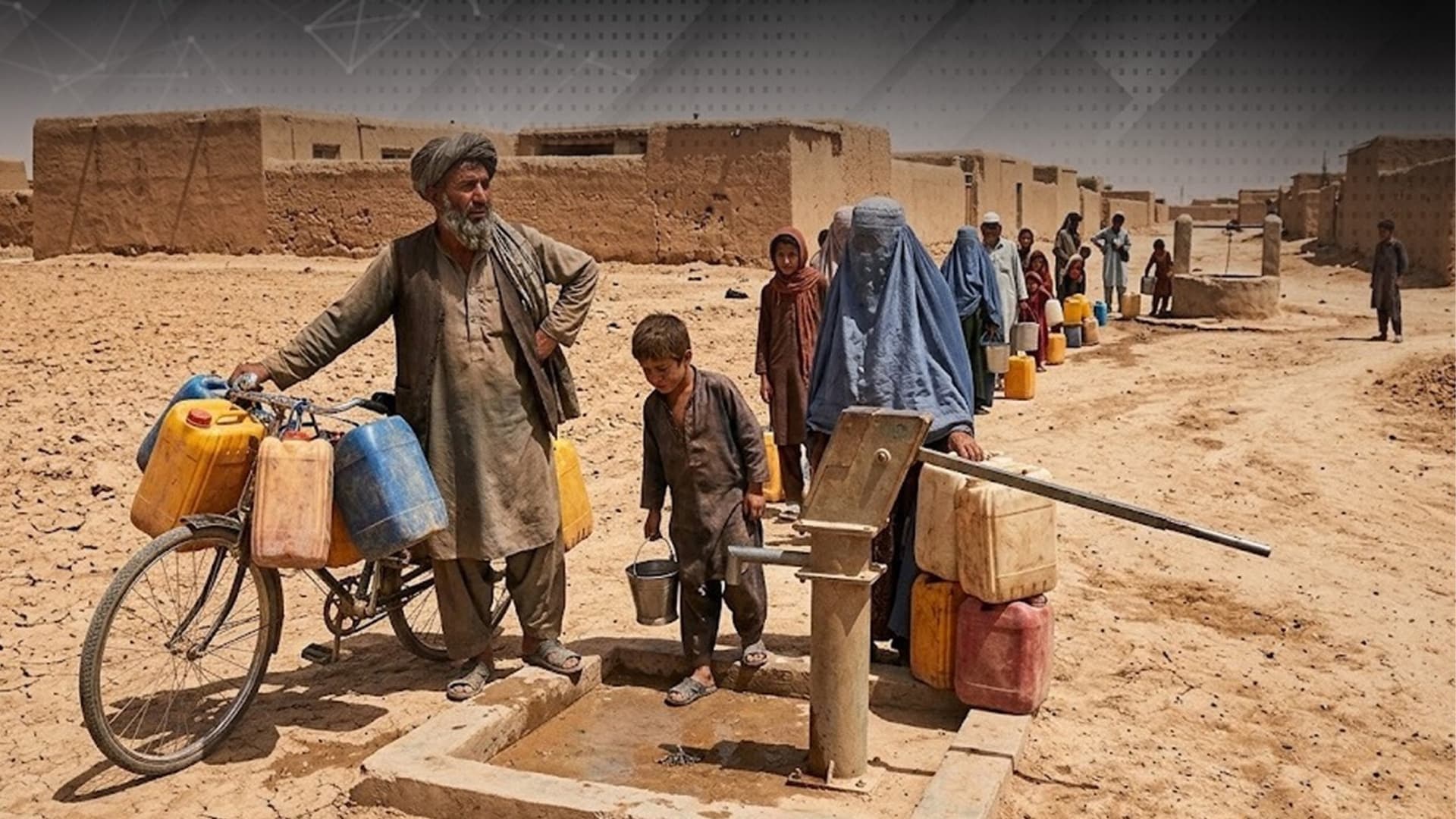 افغان حکومت کی نا اہلی، گاؤں منڈیسار میں پینے کے صاف پانی کا بحران سنگین، مکینوں کی زندگی اجیرن بن گئی