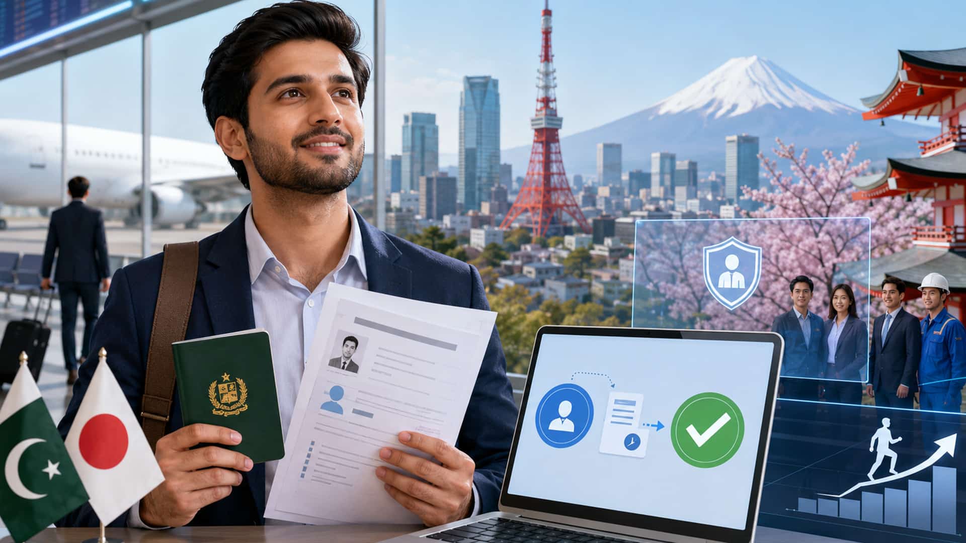 جاپان کا پاکستانیوں سمیت غیر ملکیوں کے لیے 5 سالہ ویزا متعارف، اپلائی کرنے کا طریقہ