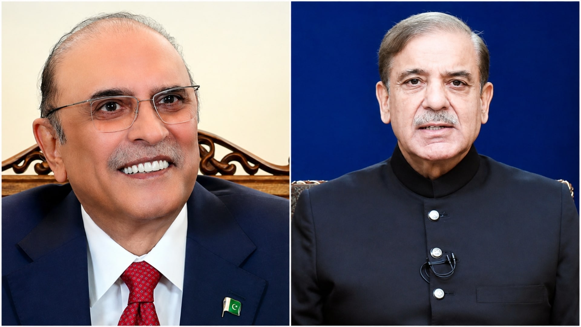 صدرمملکت اور وزیراعظم کی یوم آزادی کے موقع پر پوری قوم کو مبارکباد