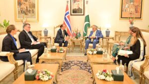 قیام امن کے لیے پاکستان کا کردار تسلیم، 10 سال بعد اسلام آباد، اوسلو تعلقات میں نئی پیش رفت، ناروے کی مزید تعاون کی پیشکش