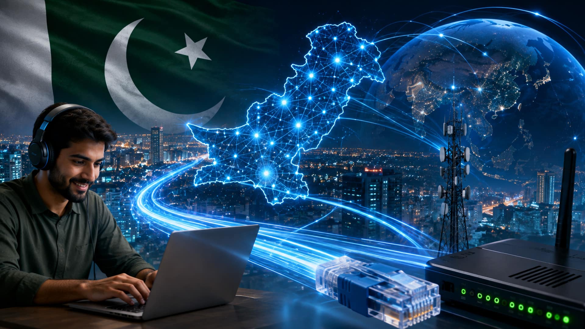 پاکستان میں انٹرنیٹ اسپیڈ سے متعلق حکومت کا بڑا فیصلہ