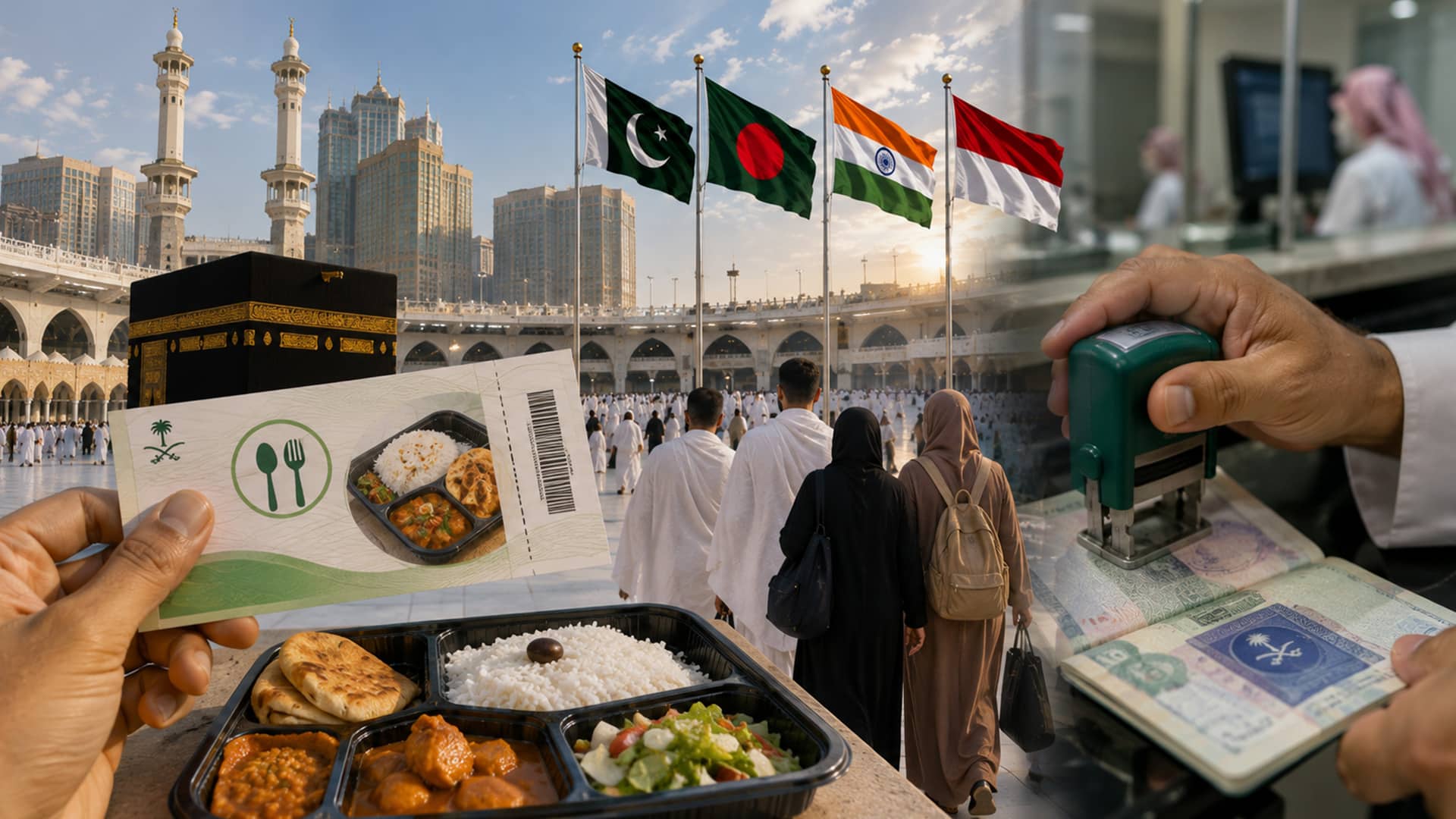 پاکستان سمیت 4 ممالک کے عازمینِ عمرہ کے لیے نئی پالیسی متعارف، فوڈ واؤچر بھی شامل