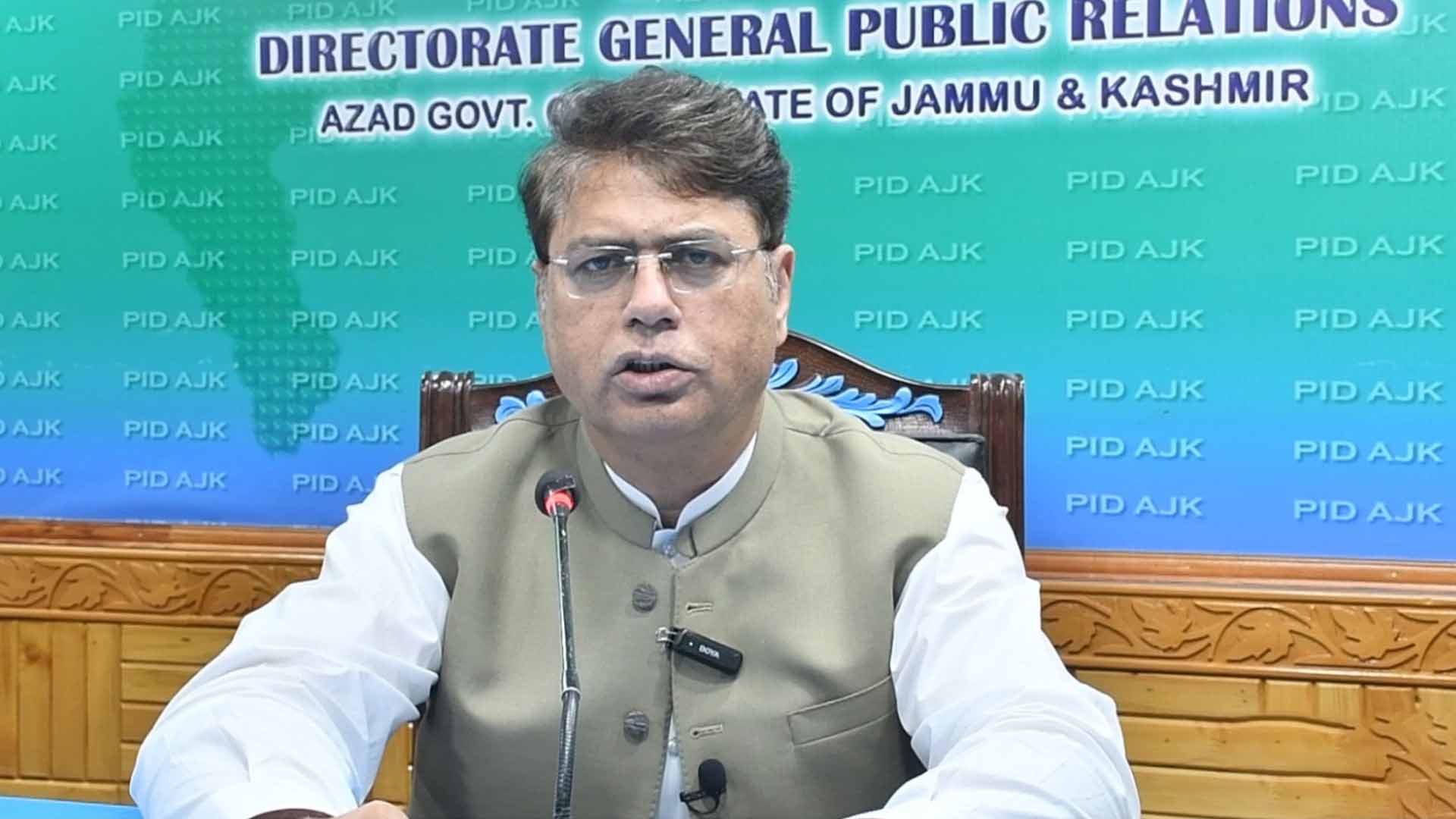 آزاد کشمیر حکومت نے بی بی سی کی بے بنیاد پروپیگنڈے پر مبنی رپورٹ مسترد کر دی
