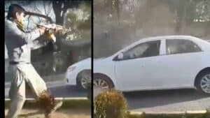 افغانستان میں طالبان کے خلاف غم و غصہ، طالبان رہنماوں کی گاڑی پر فائرنگ کی ویڈیو  سوشل میڈیا پر وائرل