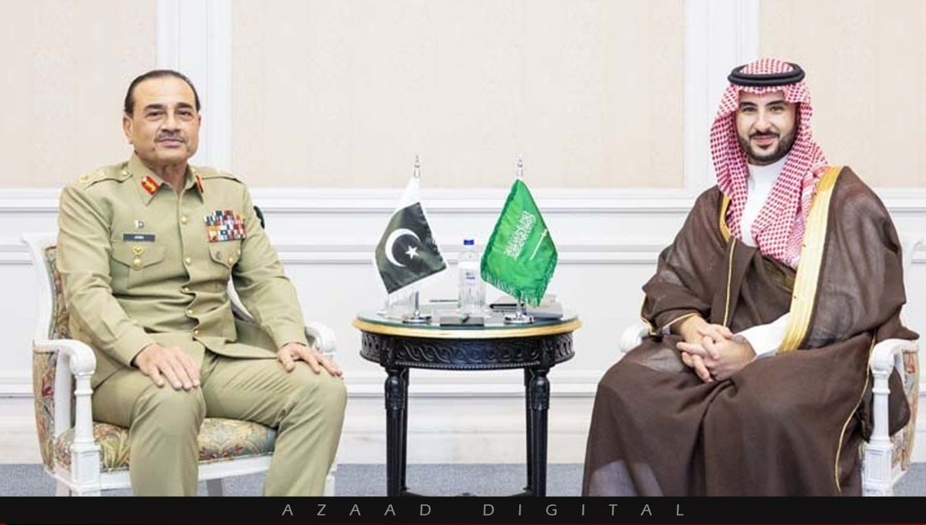 فیلڈ مارشل سید عاصم منیر کی ترکیہ میں سعودی وزیر دفاع اور ترک وزیر خارجہ سے الگ الگ ملاقاتیں