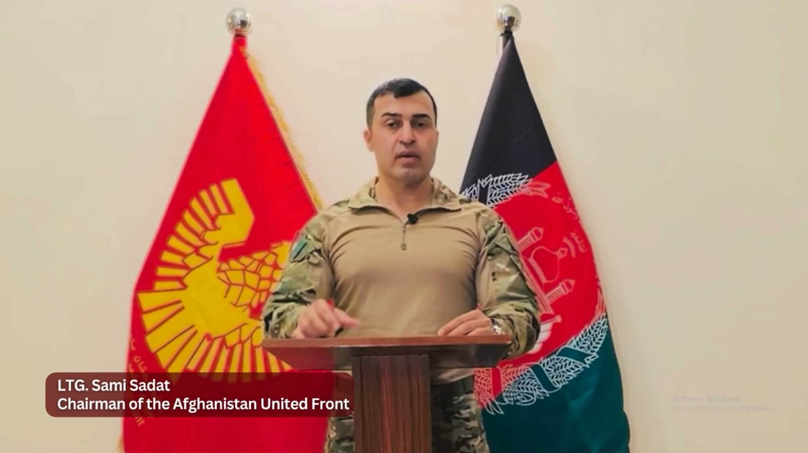 افغانستان یونائیٹڈ فرنٹ کا طالبان کے خلاف مسلح کارروائیوں کا اعلان