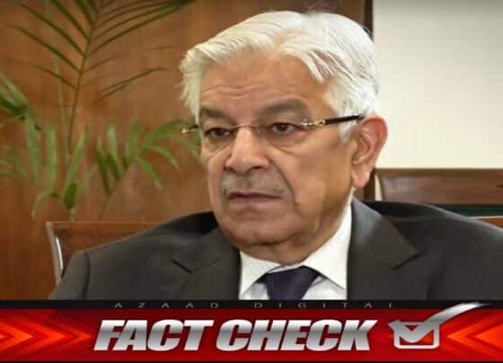 وزارت اطلاعات نے خواجہ آصف کی سوشل میڈیا پر وائرل ویڈیو کو جعلی قرار دیدیا