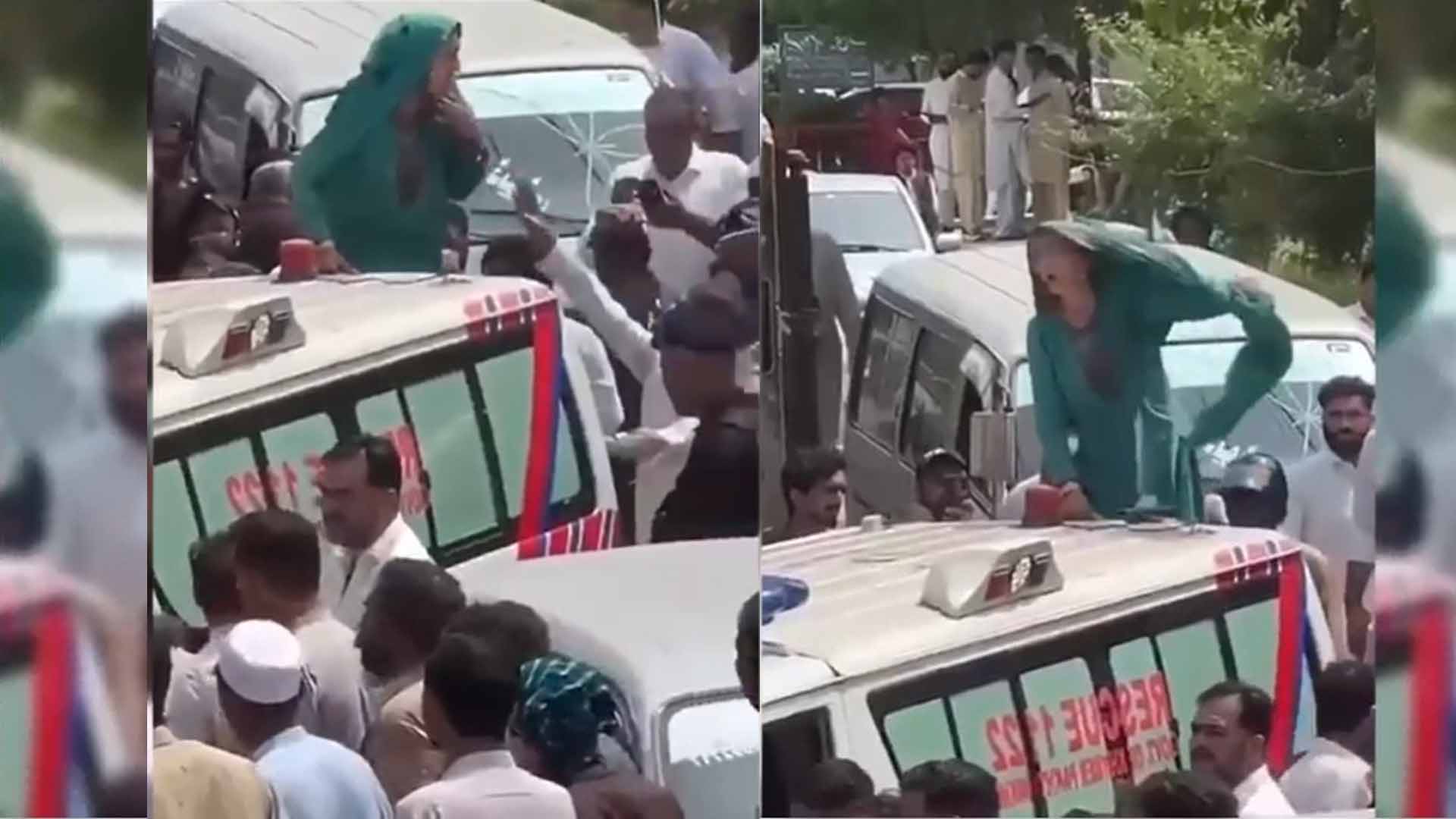 بونیر میں پی ٹی آئی کی احتجاجی سیاست کا ایک اور گھناؤنا چہرہ، ایمبولینس کو راستہ نہ ملنے پر ماں کی آہ و بقا، ویڈیو وائرل