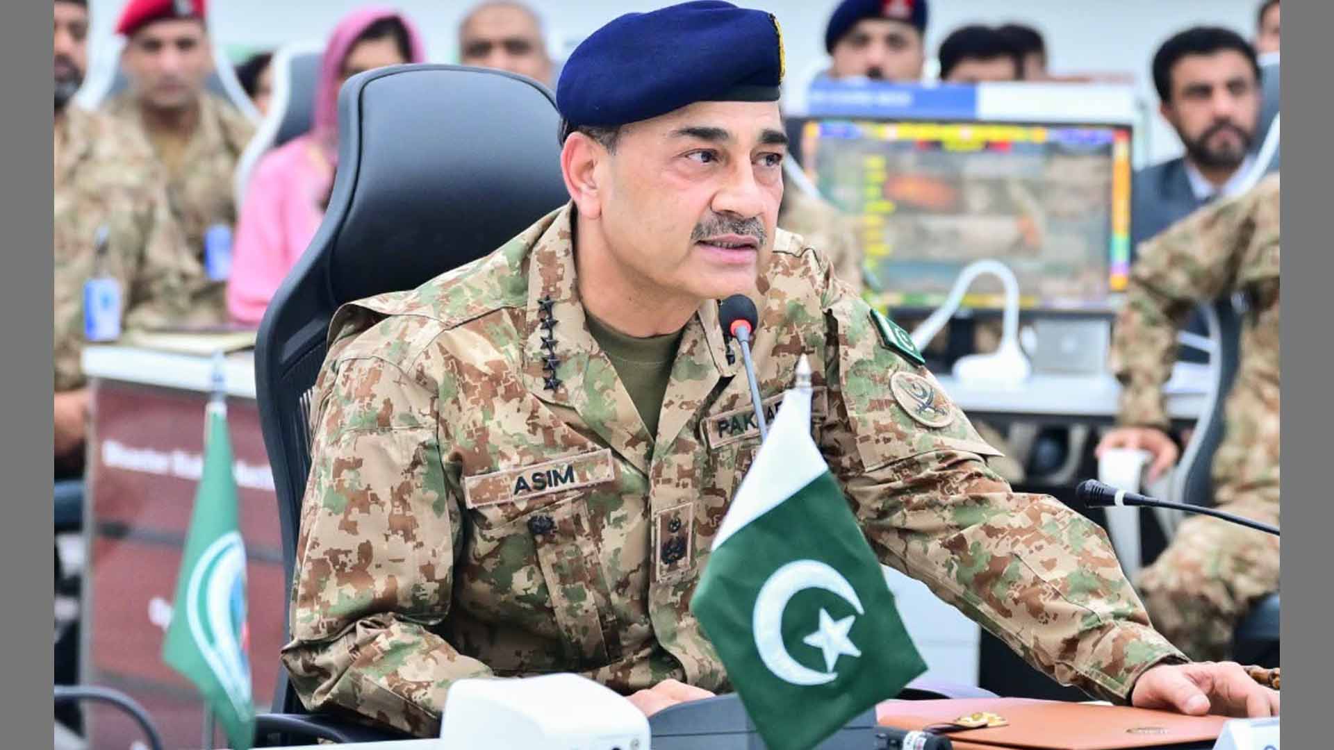 فیلڈ مارشل سید عاصم منیر کا این ڈی ایم اے کے ہیڈ کوارٹر کا دورہ، مون سون صورتحال، قدرتی آفات سے نمٹنے کی تیاریوں پر بریفنگ، آئی ایس پی آر