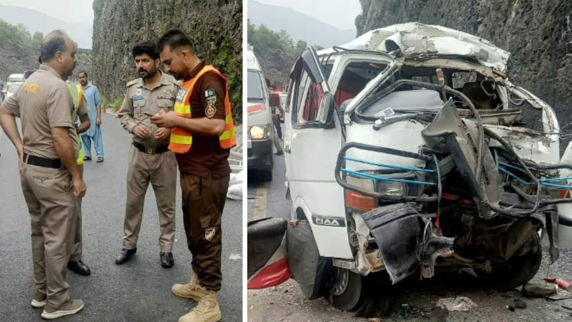 مالاکنڈ : سوات ایکسپریس وے پر کوچ اور ڈمپر میں خوفناک تصادم ، 4 افراد جاں بحق