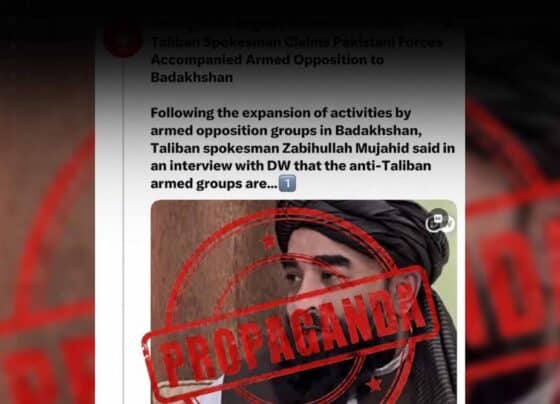 افغان پروپیگنڈہ