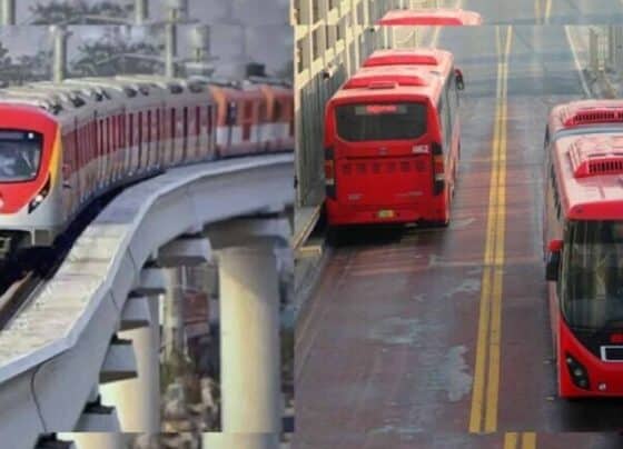 اورنج لائن میٹرو بس