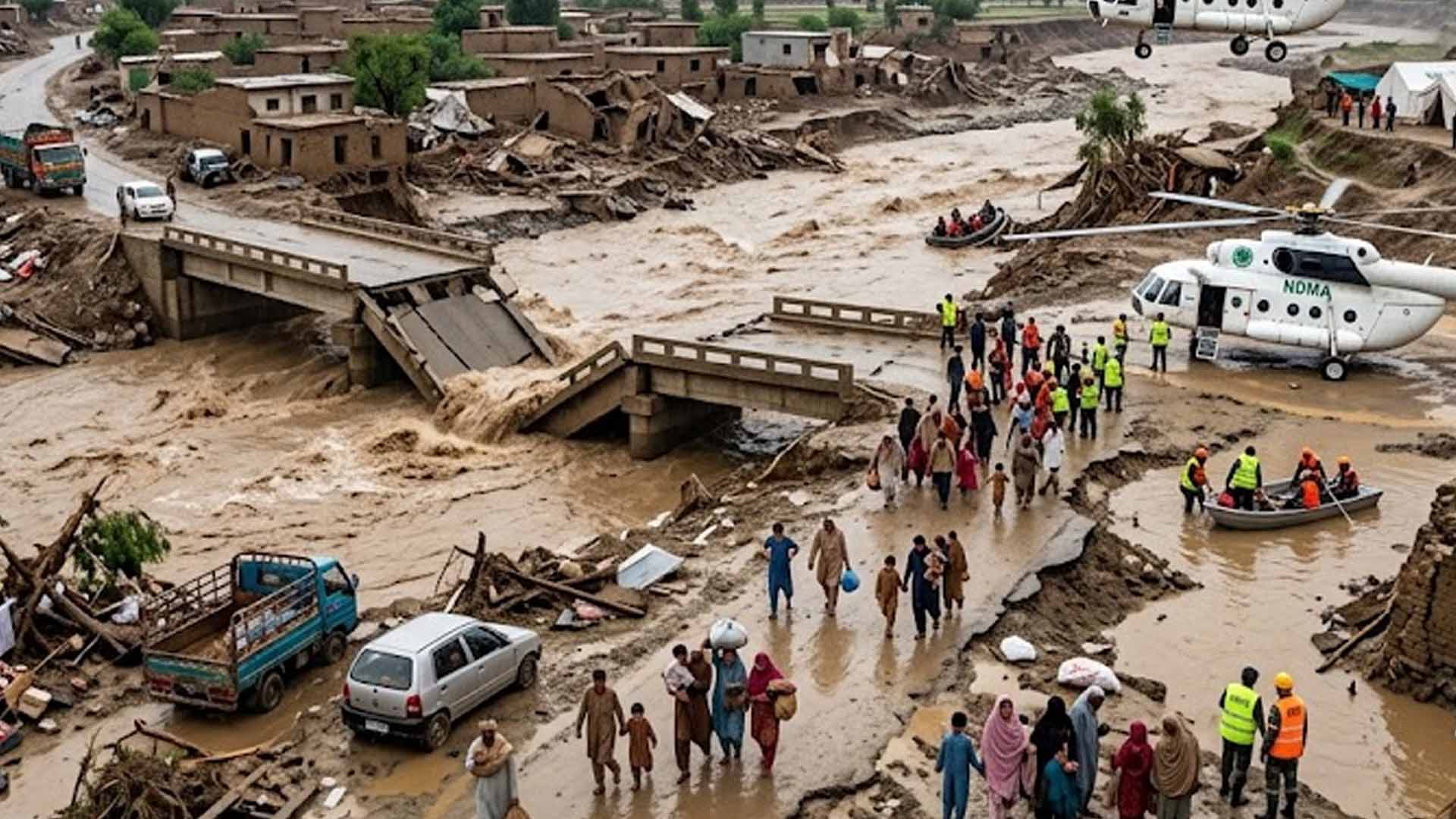 بارشوں سے اب تک کتنا نقصان ہوا؟این ڈی ایم اے نے رپورٹ جاری کردی
