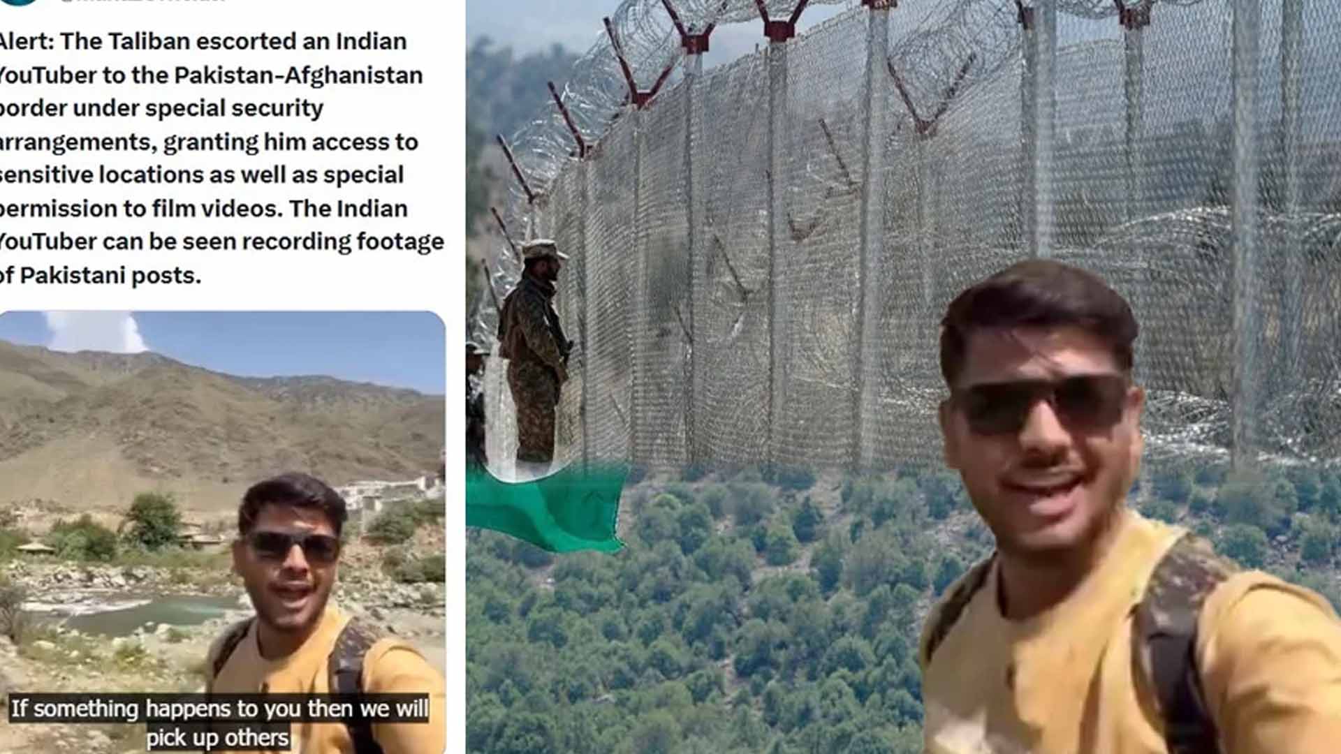 طالبان کا پروٹوکول ’’ را‘‘ کا  پالتو یوٹیوبر، نشانے پر پاکستان،گٹھ جوڑ بے نقاب