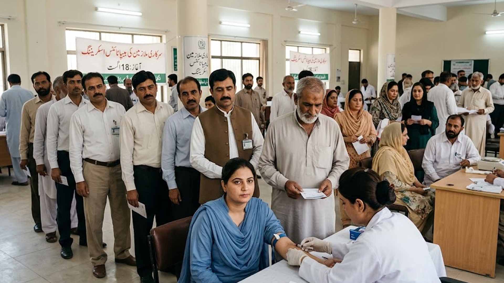سرکاری ملازمین کی ہیپاٹائٹس اسکریننگ کا فیصلہ، 18 اگست سے آغاز ہوگا