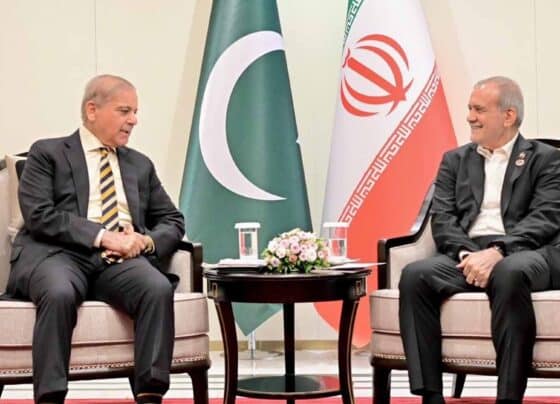 شہباز شریف ایرانی صد رملاقات