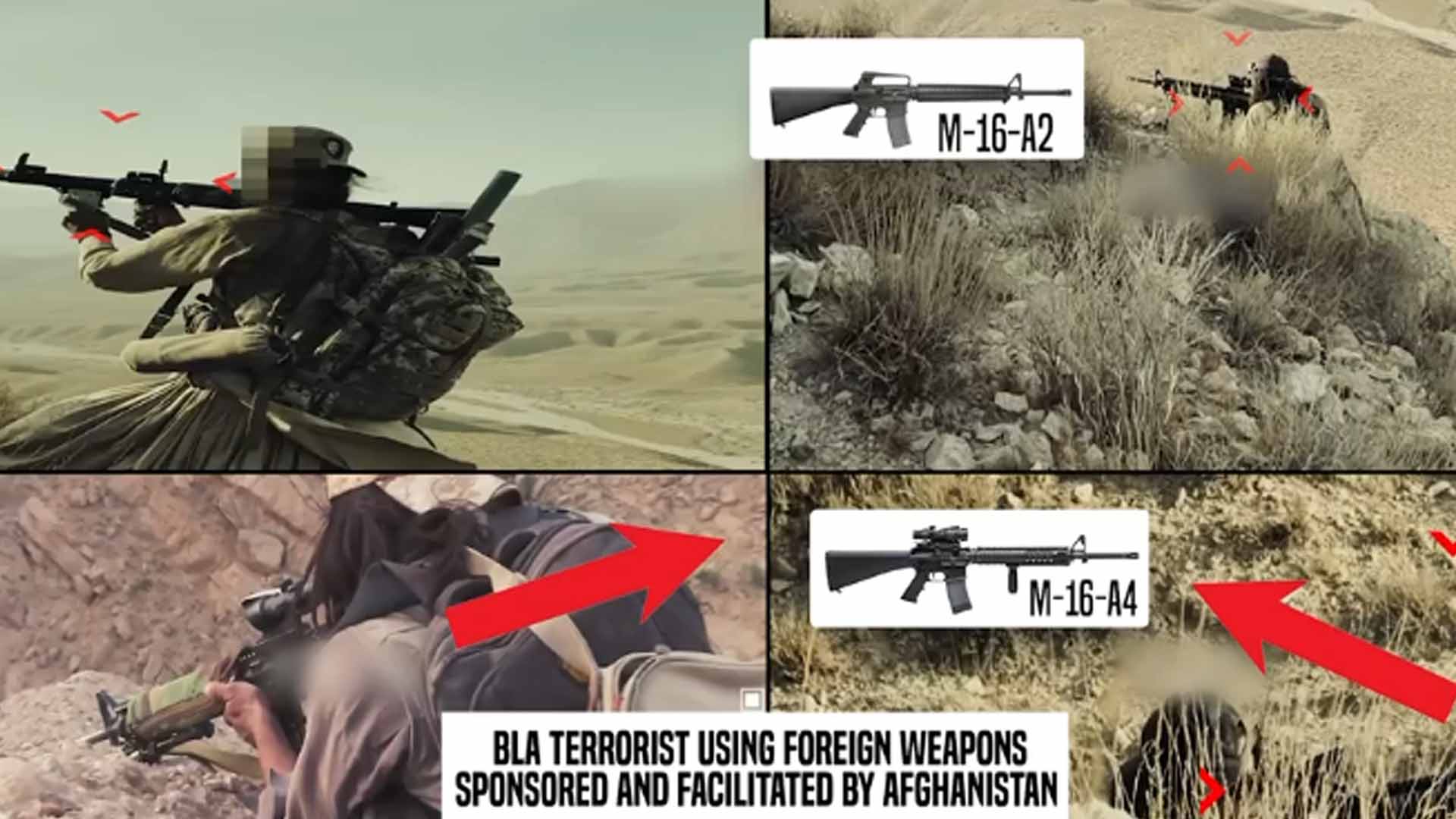 فتنۃ الہندوستان کو جدید ٹیکنالوجی اور اسلحے کی فراہمی،بیرونی سرپرستی کے مزیدشواہدسامنے آگئے