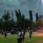 فٹبال میچ بجلی