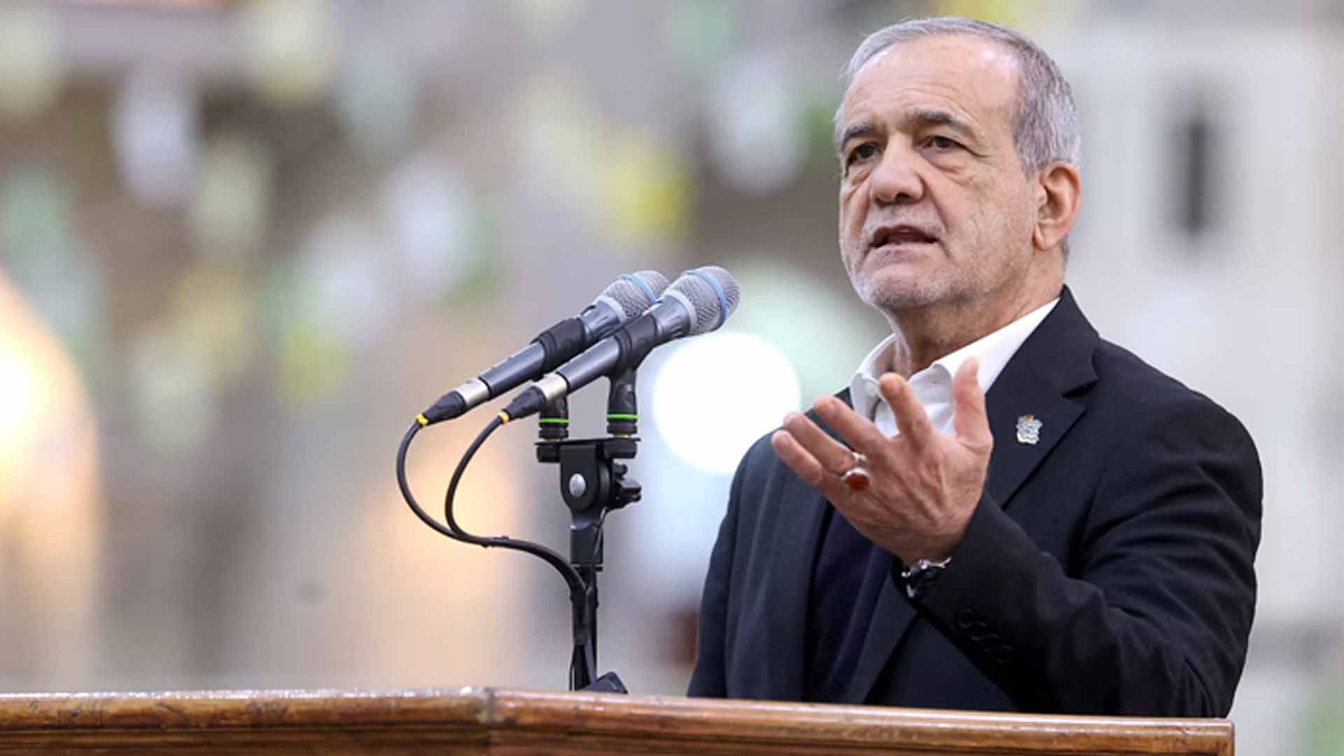 استعفے کی افواہیں بے بنیاد، عہدے پر برقرار رہوں گا: ایرانی صدر مسعود پزشکیان