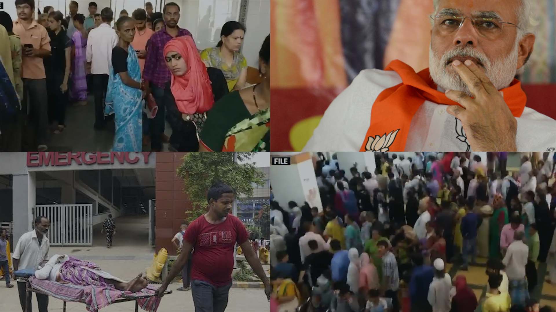 مودی راج میں بھارتی نظام صحت تباہ، عوام علاج کے لیے خوار