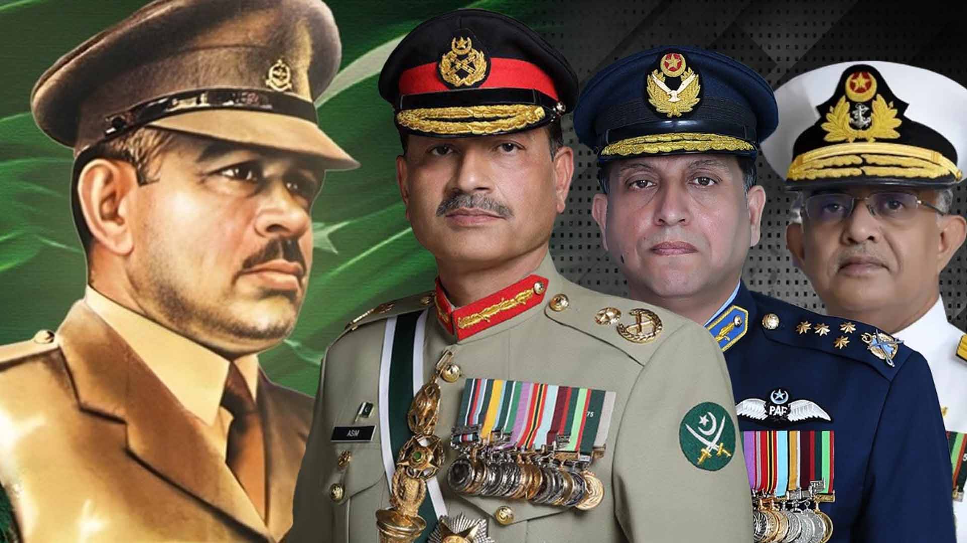 فیلڈ مارشل عاصم منیر، نیول وفضائیہ چیفس کا میجر طفیل شہید کو خراج عقیدت