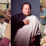 نصرت فتح علی خان کی مزار پر قوالی، نوٹوں کی بارش پر مداح برہم