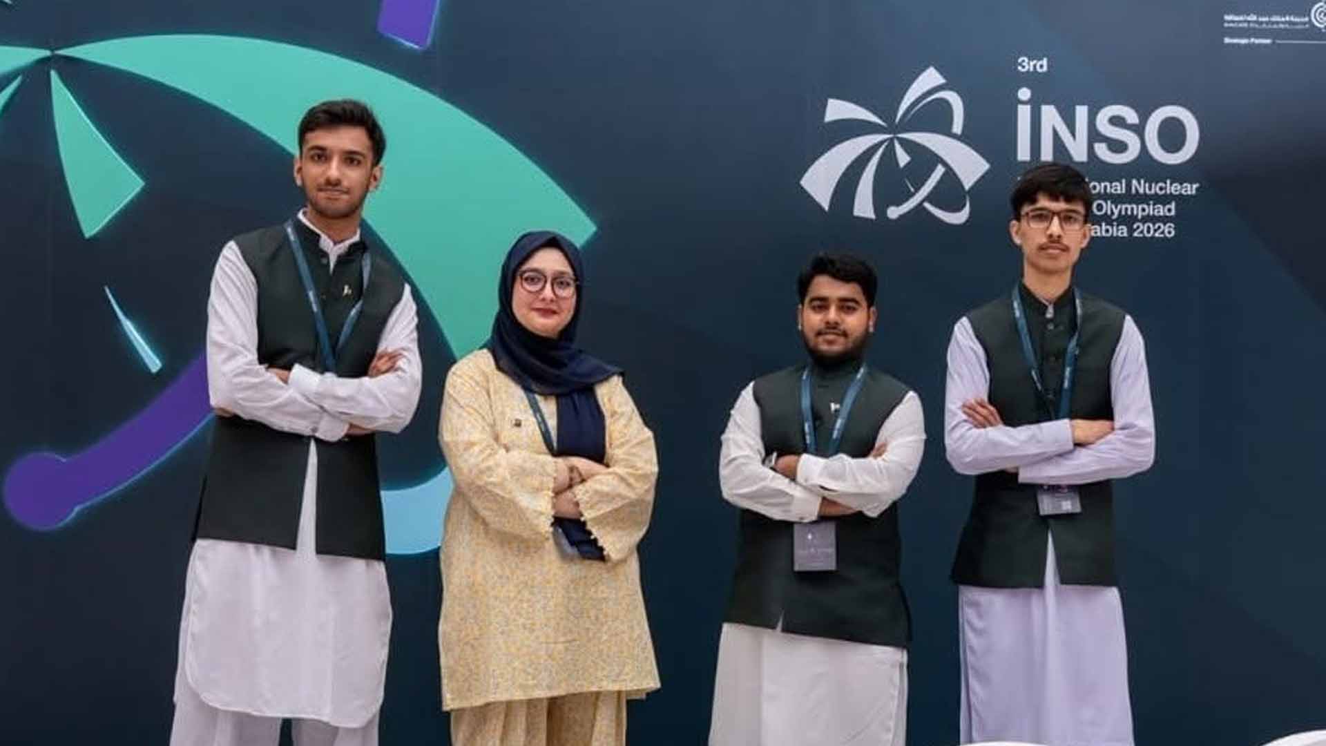 انٹرنیشنل نیوکلیئر سائنس اولمپیاڈ 2026 میں پاکستانی ٹیم نے ایک طلائی اور دو چاندی کے تمغے حاصل کر لیے