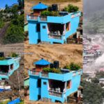 نیپال میں سیلاب کی تباہی نےسب کچھ بہا دیا، ایک گھر پھر بھی کھڑا رہا