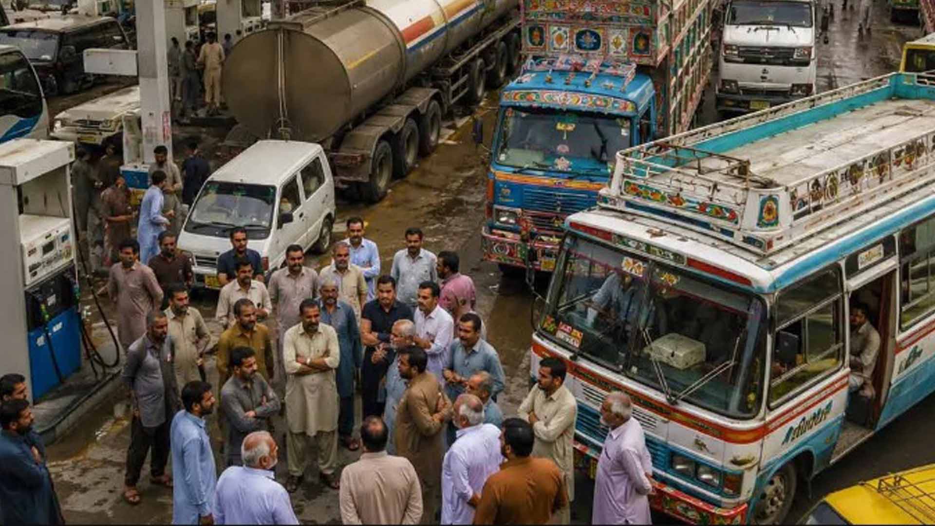 آل پاکستان ٹرانسپورٹرز ایسوسی ایشن کا 8 اگست سے ملک گیر پہیہ جام ہڑتال کا اعلان