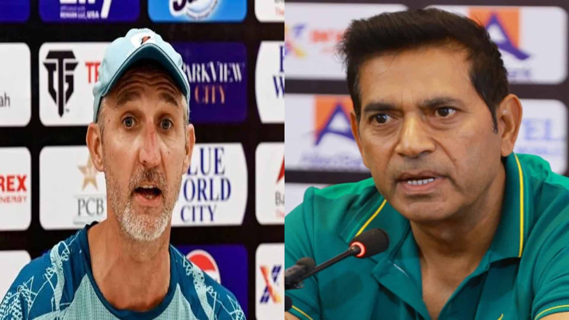 ’آئینے میں اپنا چہرہ دیکھیں ‘ سابق ٹیسٹ کوچ جیسن گلیسپی عاقب جاوید پر برس پڑے