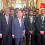 کنگ چارلس سے پاکستانی کرکٹ ٹیم کی ملاقات، محسن نقوی سے کرکٹ اور امن و امان پر گفتگو
