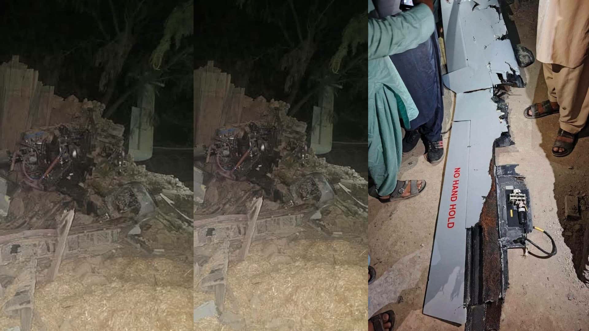 بلوچستان ،  سیکیورٹی فورسز کا  چھوٹا ٹریننگ ڈرون تکنیکی خرابی کی وجہ سے ہرنئی میں گر کر تباہ