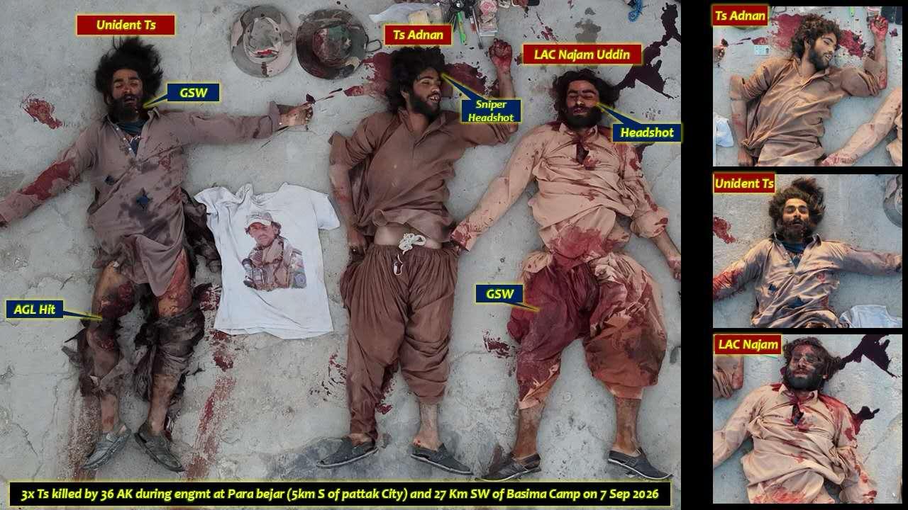 بلوچستان، ضلع واشک میں سیکیورٹی فورسز کی کاروائی، 3 دہشت گرد ہلاک