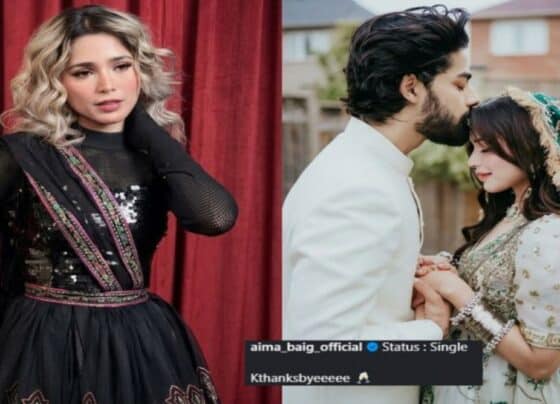 شادی کے ایک سال بعد آئمہ بیگ کا ’سنگل‘ اسٹیٹس، سوشل میڈیا پر نئی بحث چھڑ گئی