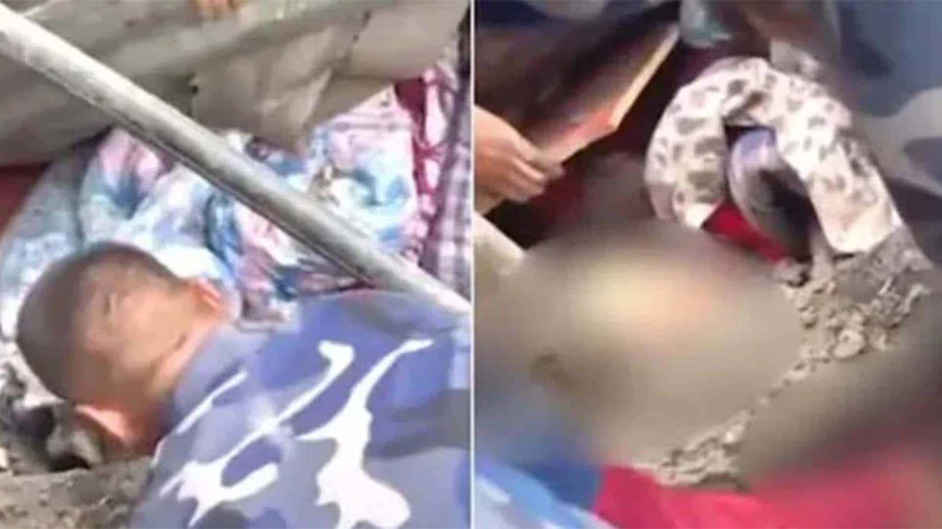 سیلاب کی تباہی کے بیچ امید کی کرن، 6 سالہ بچی زندہ بچ گئی