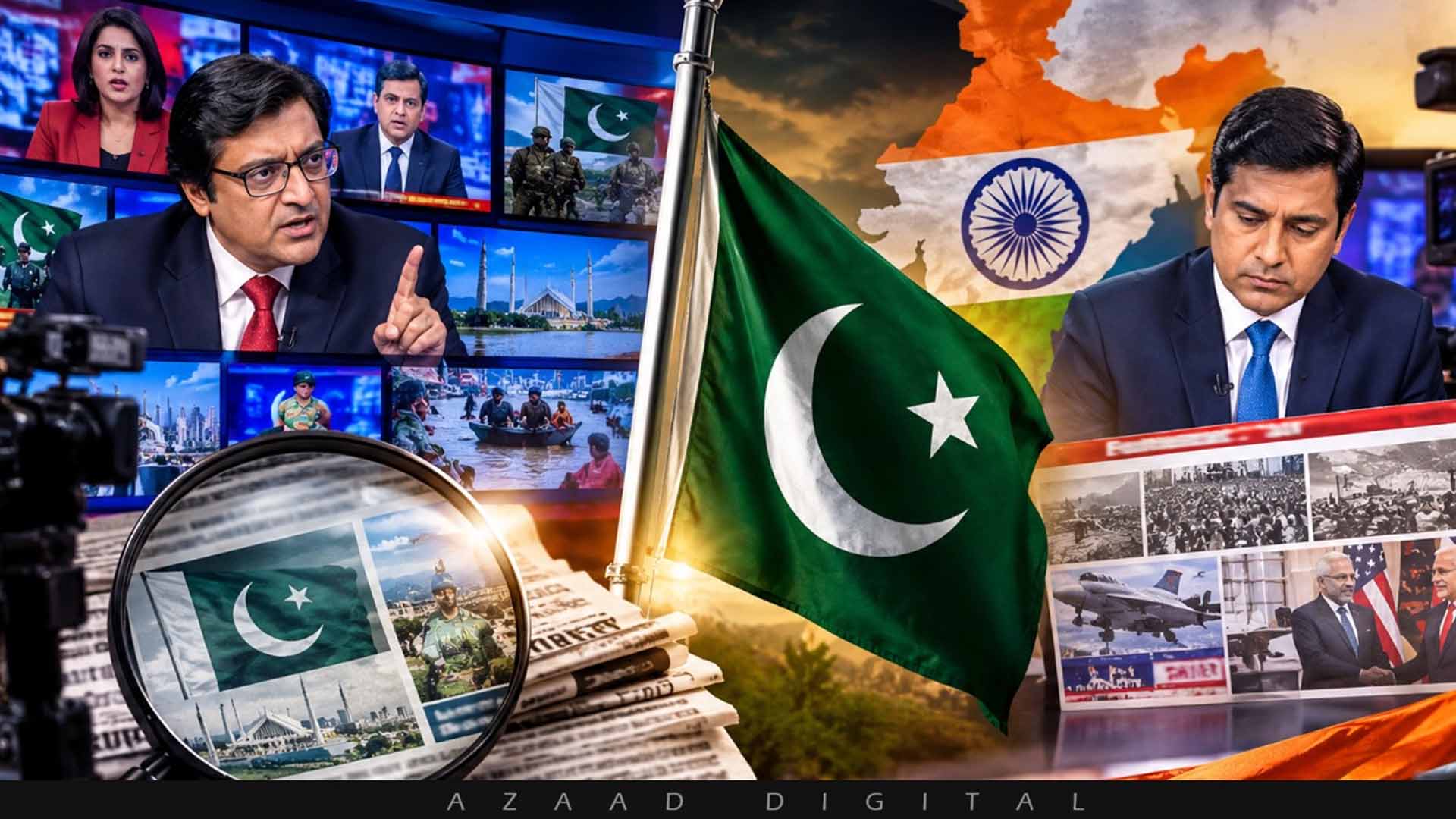 پاکستان کا نام لیے بغیر چین نہیں،گودی میڈیا کا پاکستان فوبیا پھربے نقاب ہو گیا