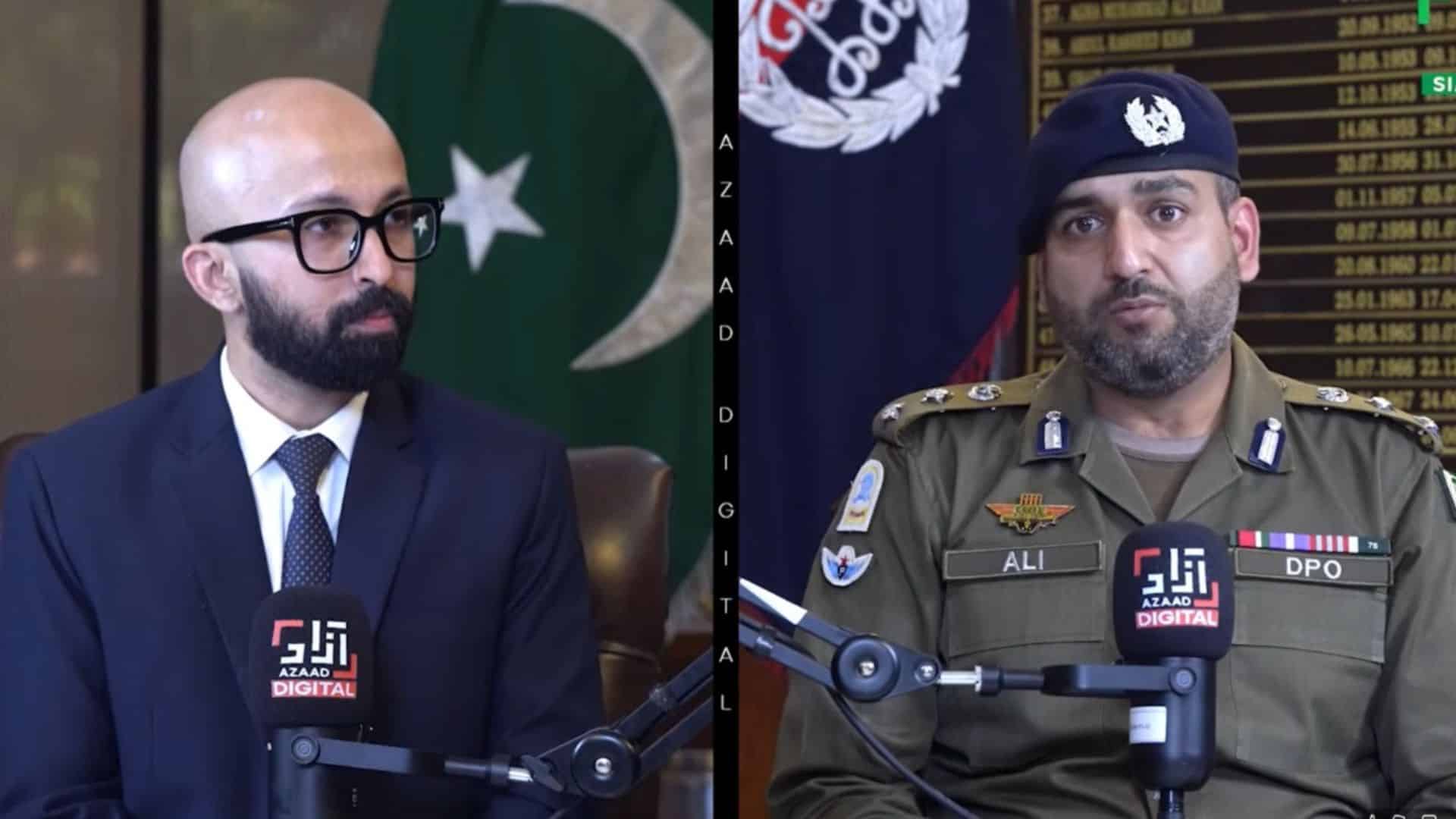 ہماری ریڈ لائن پاکستان اور عوام ہیں، ڈی پی او اٹک کیپٹن (ر) علی بن طارق