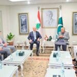 اسحاق ڈار سے لبنانی وزیر داخلہ کی ملاقات، دوطرفہ تعاون مزید بڑھانے پر اتفاق