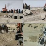 مستونگ: پنجپائی این-40 بی ایل اے کے تباہ کردہ پل کی فوری مرمت، آمدورفت کی بحالی پر مقامی افراد ایف سی کے مشکور