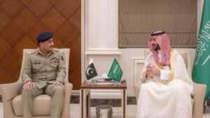 فیلڈ مارشل عاصم منیر اور سعودی وزیر دفاع کی اہم ملاقات، بڑے معاملات پر تبادلہ خیال