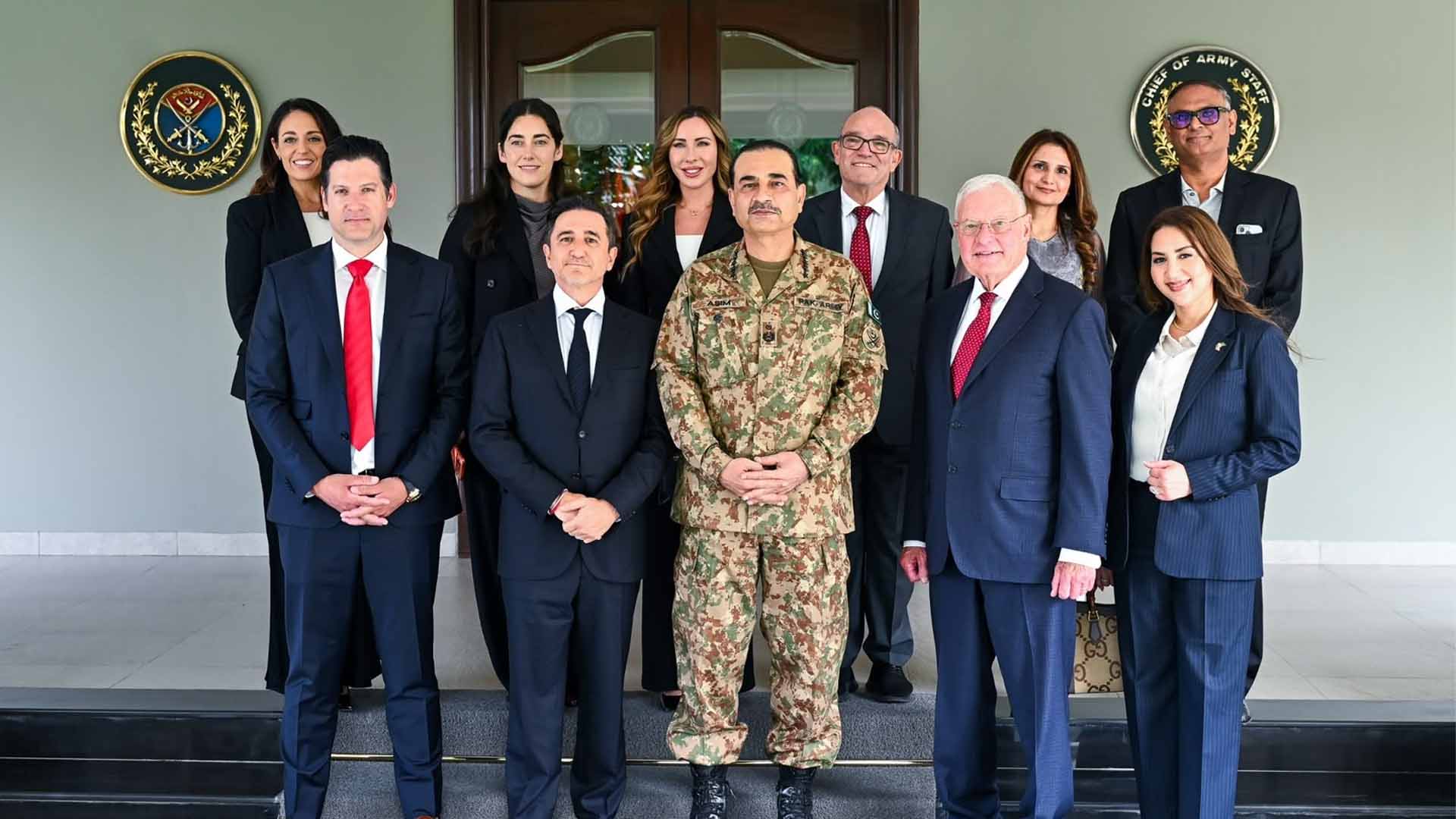 فیلڈ مارشل سے امریکی دفاعی کمپنی کے وفد کی ملاقات، دفاعی ٹیکنالوجی میں بدلتے رحجانات پر تبادلہ خیال