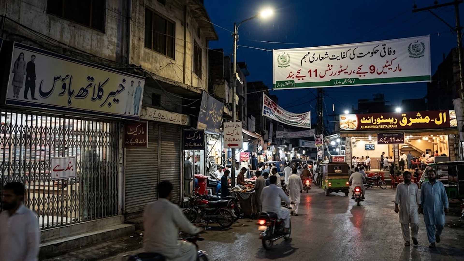 پیٹرول مہنگا ہونے کے بعد حکومت کا بڑا کفایت شعاری پلان،دکانیں رات 9 بجے بند ہوں گی