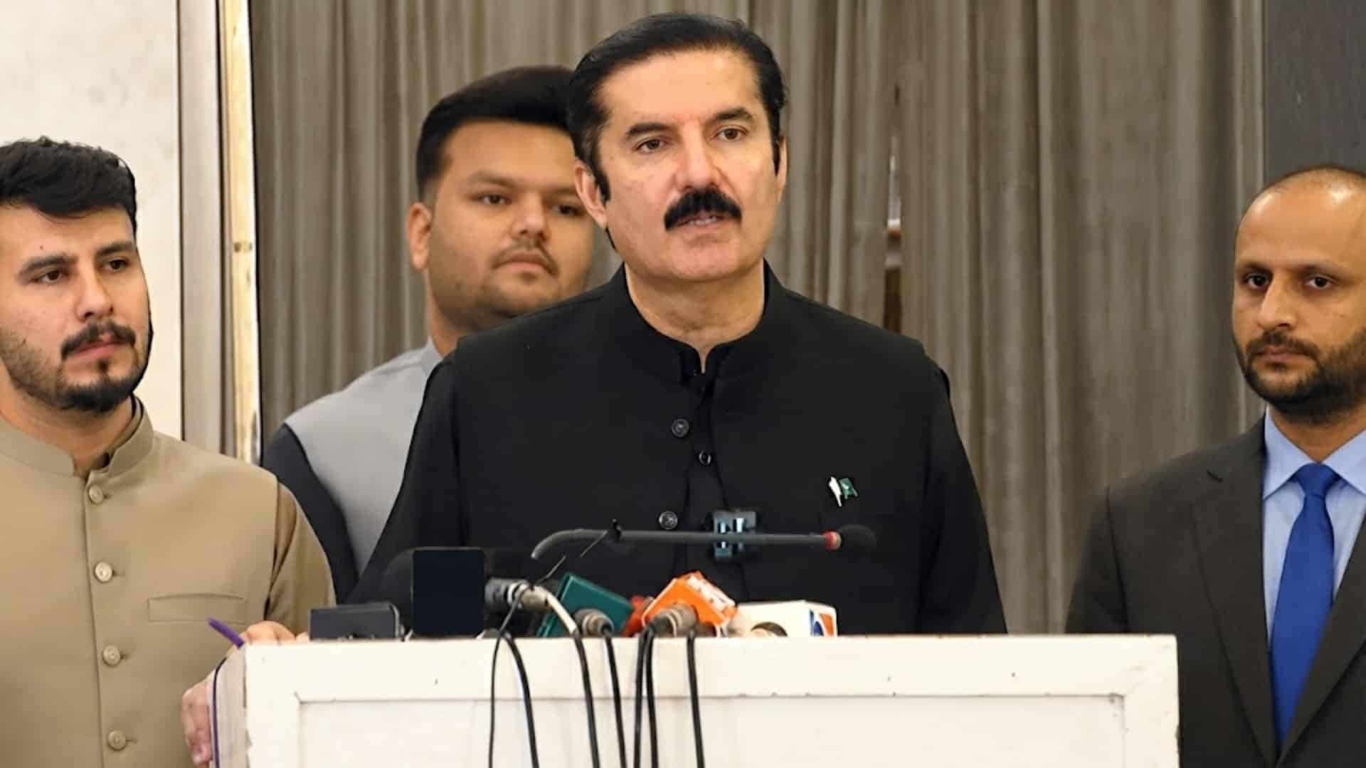 پختونخوا میں گورنر راج کیلئے مشاورت، پی ٹی آئی کی لانگ مارچ کی کوئی تیاری نہیں، جلد راہ فرارکا اعلان ہوگا: فیصل کنڈی