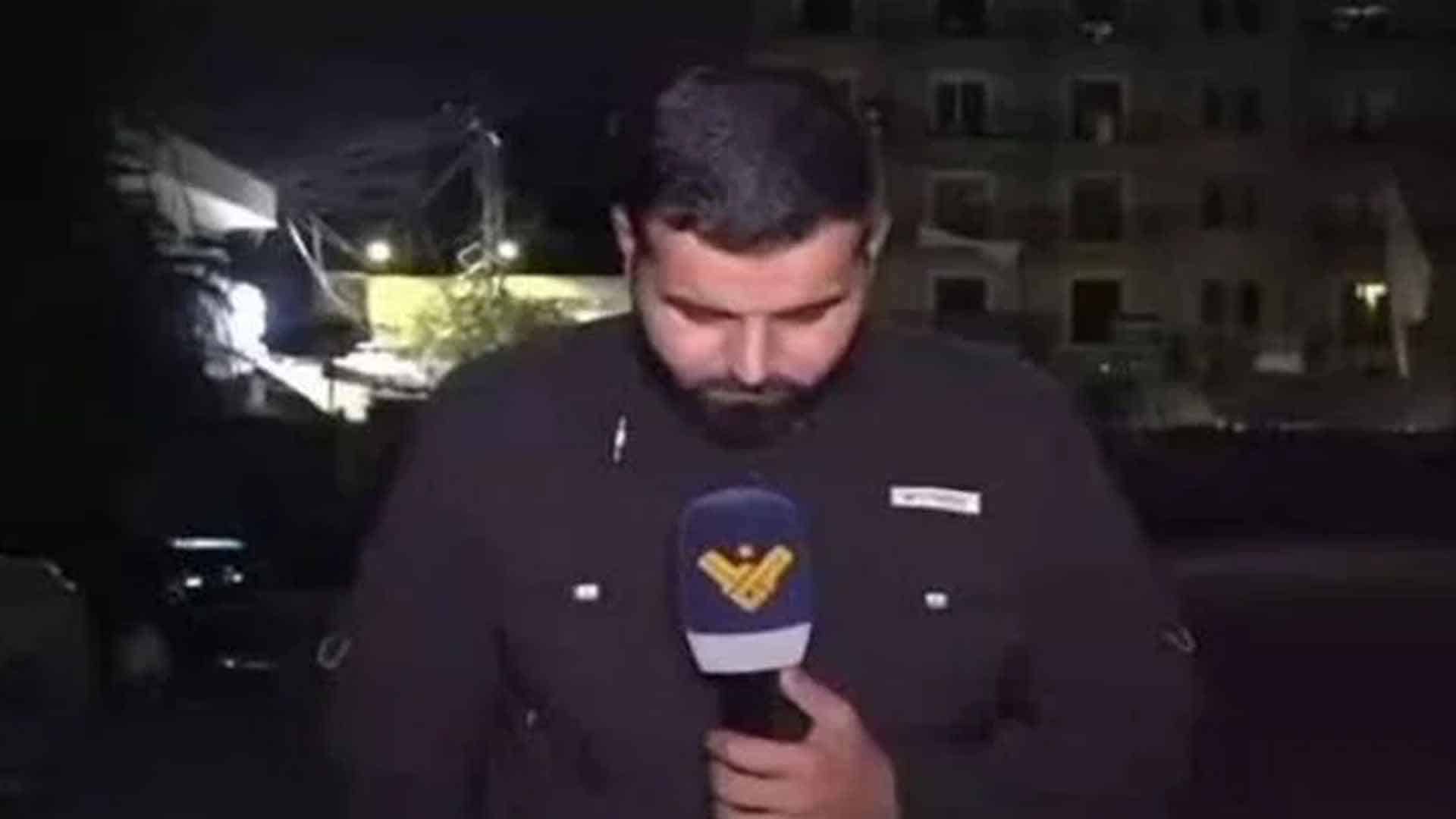 جنوبی لبنان،براہ راست نشریات کے دوران فضائی حملہ، 2 صحافی شدید زخمی