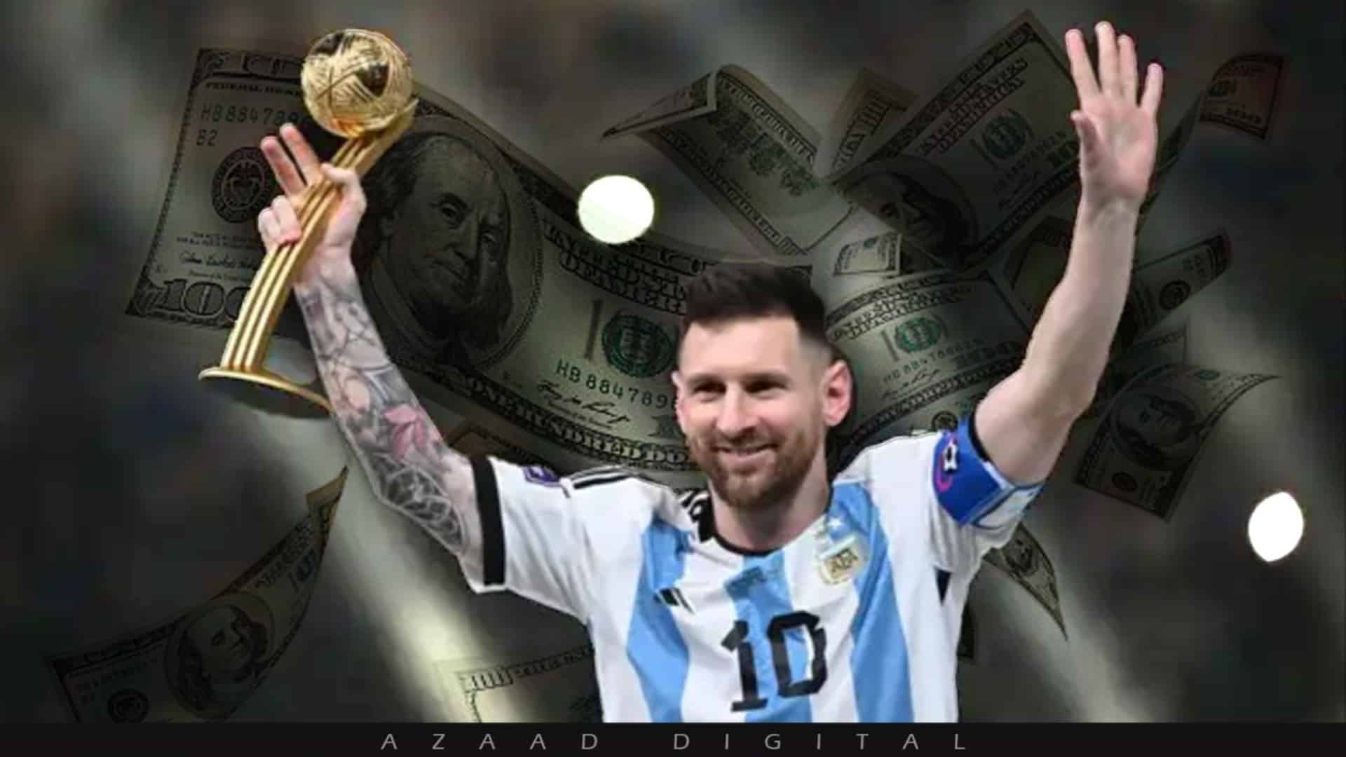لیونل میسی نے دو دہائیوں پر محیط کیریئر میں کتنی دولت کمائی؟ حیران کن اعداد و شمار سامنے آگئے