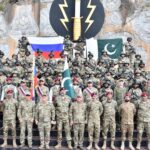 چراٹ اور پبی میں پاکستان، روس اورعمان کی مشترکہ فوجی مشقیں شروع